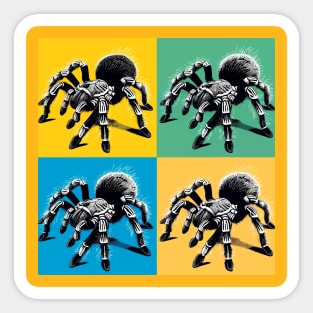 Pop Costa Rican Zebra Tarantula - Cool Spider Sticker